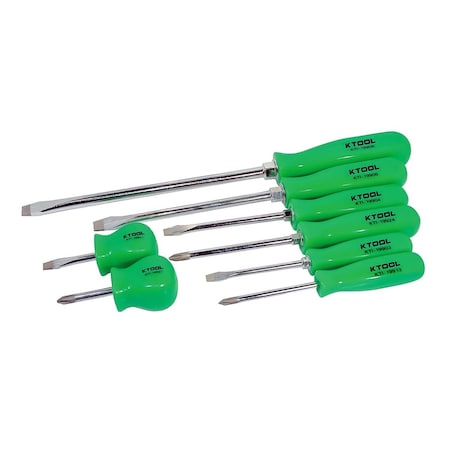 K-Tool International Screwdriver Set, 8 pcs. KTI-19900